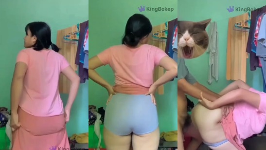 Gái Mặc Vớ Hồng Bị Doggy Sau Khi Khoe Thân Thể Với Bạn Trai